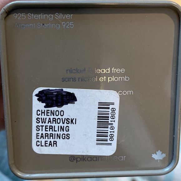 Pika and bear crystal earrings - Picture 3 of 3